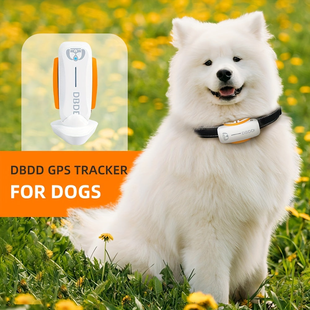 Advanced Dog Tracker 1pc Advanced Dog Tracker - Real-time Monitoring, Location Tracking, Set Range Reminder - Compatible with Android and iOS, Requires Paid Subscription