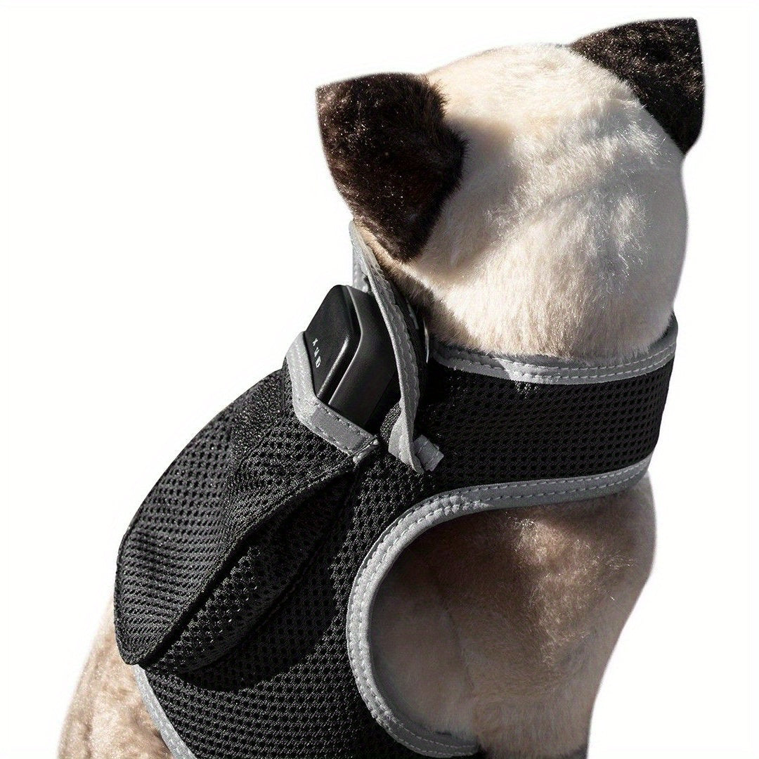 Mini Waterproof GPS Tracking Collar for Dogs & Cats - Real-Time Location Tracking via Smartphone App, Durable Steel Construction, Size XS, Lightweight Comfortable Design for Hunting & Outdoor Adventures